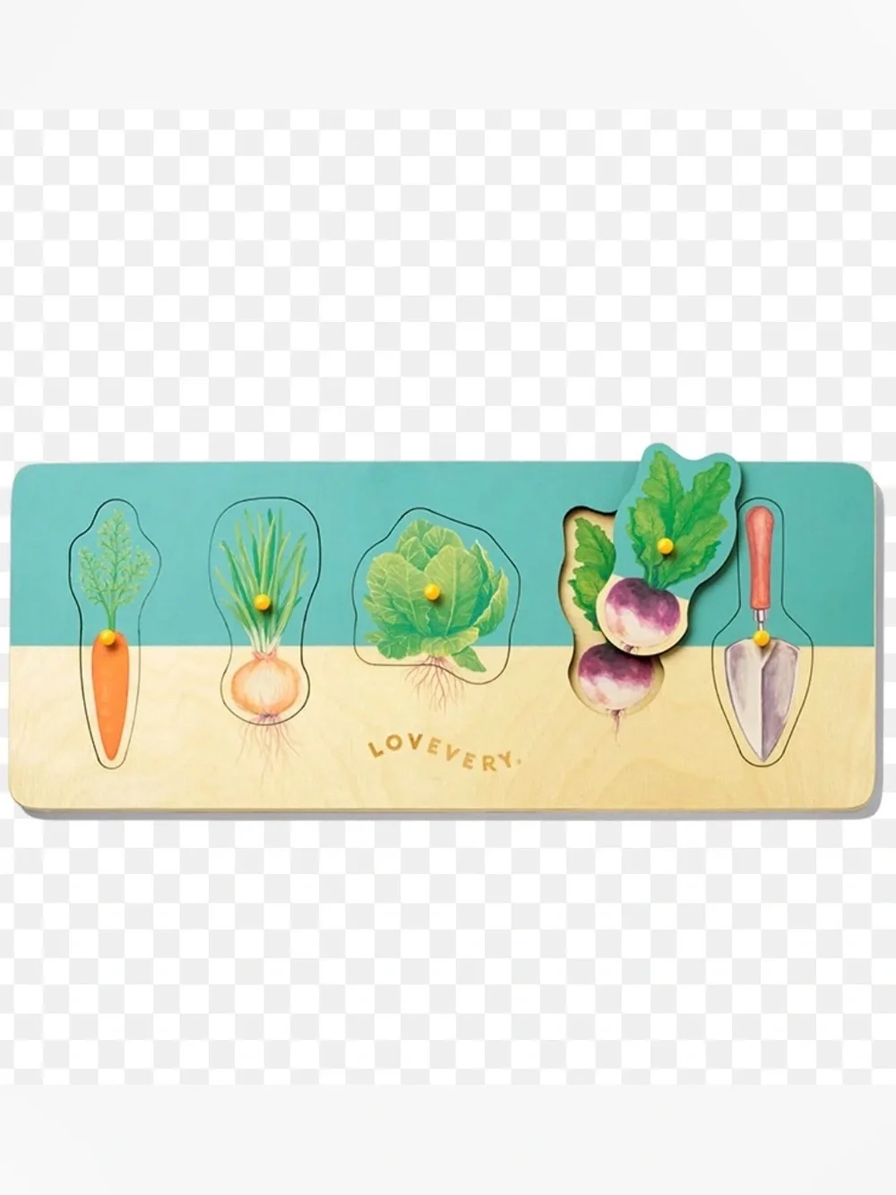 Lovevery Community Garden Peg Puzzle
